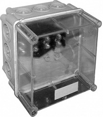 9110-125 Коробка монтажна пластикова Z1 SO IP 55 з кабельними вводами (165*165*140) - Метенерго