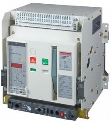 i0810002 Повітряний автоматичний вимикач e.acb.2000D.1600, викатний, 0,4кВ, 3Р, стандартний електронний розчеплювач, мотор-привід та - Метенерго
