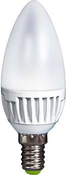 l0650102 Лампа светодиодная e.save.LED.C37M.E14.4.2700 тип свечка, 4Вт, 2700К, Е14 - Метэнерго