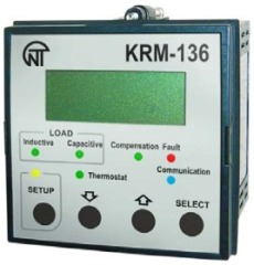 NTKRM1360 Регулятор реактивної потужності КРМ-136 (на 6 ступенів) з інтерфейсом RS-485 - Метенерго