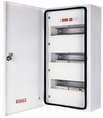 RNH-36 Шкаф распределительный e.mbox.RNH-36 металлический, герметичный IP 54, навесной, 36 мод., 480х255х115 мм - Метэнерго