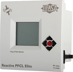 PFCL12400 Регулятор реактивної потужності PFCL-12 ELITE (на 12 ступенів) з інтерфейсом RS-485 - Метенерго