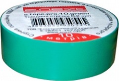 p0450010 Ізолента e.tape.pro.20.green із самозатухаючого ПВХ, зелена (20м) - Метенерго