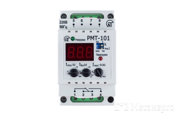 NTRMT1010 Реле максимального тока РМТ-101, до 100А - Метэнерго
