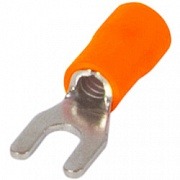 s2036007 Изолированный наконечник вилочный e.terminal.stand.sv.125.32.orange 0.5-1.5 кв.мм оранжевый - Метэнерго