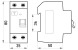 p003008 Выключатель дифференциального тока e.rccb.pro.2.25.100, 2р, 25А, 100мА – Устройства защитного отключения (УЗО) - Метэнерго