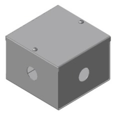 Б00000132 Коробка распределительная металлическая КР 20 - Метэнерго