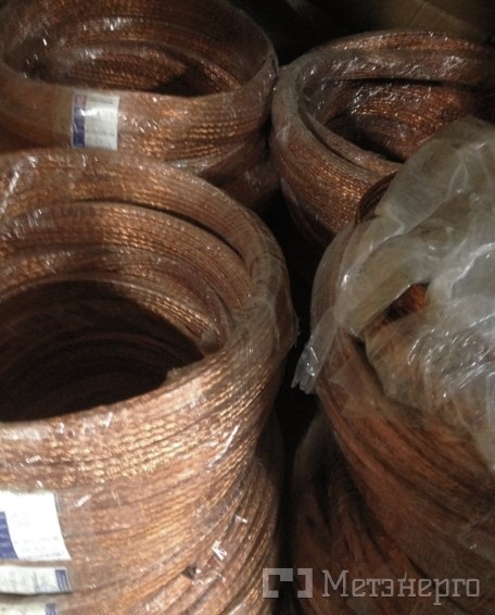Провод медный неизолированный плетеный АМГ 1х25 (7002312)-Интернет ...