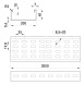 A20-14-06 Лоток перфорированный 200х40 легкий, 3 м, толщ. 0,6 мм. - Метэнерго