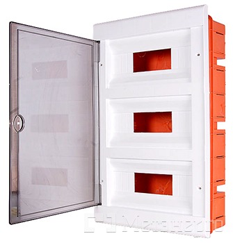 CBA936 Корпус пластиковий 36-модульний e.plbox.stand.w.36, що вбудовується - Метенерго