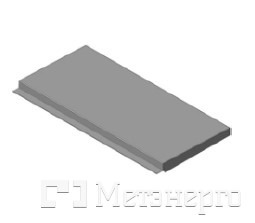 Б00014510 Козырек BW- 8.2,5, BOX Wall - Метэнерго