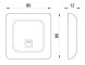 214 Розетка телефонна одинарна - Метенерго
