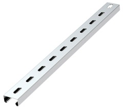 AC-A-D1.5 C-профиль перфорированный 21х41, толщина 1,5 мм - Метэнерго