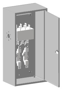 Б00013104 Ящик перемикання ЯПРП-250Г BILMAX (320х640х198) IP54 - Метенерго