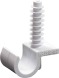 s13035001 Хомут-кліпса e.pipe.uni.clip.stand.16 для труби д.16 універсальна з дюбелем - Метенерго
