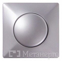 ins0040104 Панель e.lux.13011L.13006C.pn.aluminium світлорегулятора з диском, "алюминий" - Метенерго