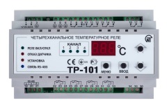 ТР-101 Универсальное температурное реле ТР-101 , 4 независимых канала - Метэнерго