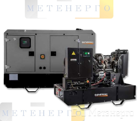 GENERAC SG028 Газовый электрогенератор GENERAC SG028 28кВт (SG 028 35кВА 4,5 L) - Метэнерго