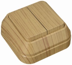 45303 Выключатель 2-клавишный - Метэнерго