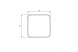 MD9059 Коробка монтажная ABS 85x85x50, IP54 - Метэнерго