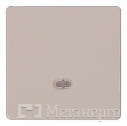 ins0030006 Кнопка e.lux.11651L.pn.l.ivory.hang одинарна "слоновая кость" з підсвіткою (в промоупаковці) - Метенерго ins0030006 Кнопка e.lux.11651L.pn.l.ivory.hang одинарна "слоновая кость" з підсвіткою (в промоупаковці) - Метенерго