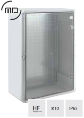 MD9029 Шкаф ударопрочный ABS 500x700x250 МП с прозрачной дверцей - Метэнерго