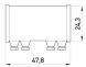 i0440002 Соединитель металлический e.industrial.pipe.connect.screw.3/4", на винтах - Метэнерго