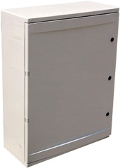 CP5106 Шкаф ударопрочный из АБС-пластика e.plbox.500.700.245.88m.blank, 500х700х245мм, IP65 с панелью под 88 модулей - Метэнерго