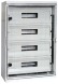 CP5116 Шафа удароміцна з АБС-пластика e.plbox.500.700.245.88m.tr, 500х700х245мм, IP65 з прозорими дверцятами та панеллю під 88 модулів - Метенерго