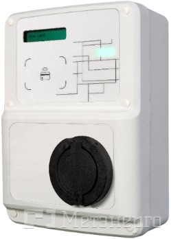 490077 Зарядна станція для електромобілів CCL-WB-MIX-SMART 3.7кВт 230В 16A Schuko + 7.4кВт 230В 32А Type2 розетка с фікс. одночас. заряд – Станції заряду електромобілів- WB Smart - Метенерго