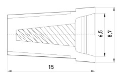 p015001 Скотч-лок e.connector.pro.6,5 (P71) - Метэнерго