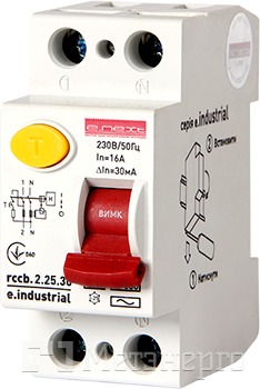 i0220003 Выключатель дифференциального тока e.industrial.rccb.2.63.30, 2р, 63А, 30мА – Устройства защитного отключения (УЗО) - Метэнерго i0220003 Выключатель дифференциального тока e.industrial.rccb.2.63.30, 2р, 63А, 30мА – Устройства защитного отключения (УЗО) - Метэнерго