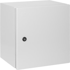 s0100258 Корпус металлический e.mbox.industrial.p.50.40.20z IP65 с монтажной панелью (500х400х200) - Метэнерго