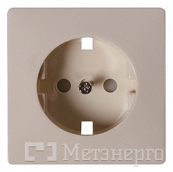 ins0040038 Панель e.lux.12311L.pn.ivory для розетки c з/к SHUKO, "слоновая кость" - Метенерго ins0040038 Панель e.lux.12311L.pn.ivory для розетки c з/к SHUKO, "слоновая кость" - Метенерго