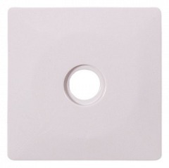 ins0040074 Панель e.lux.15111L.pn.tv.white для TV-розетки, белая - Метэнерго