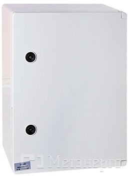 CP5204 Шкаф ударопрочный из АБС-пластика e.plbox.400.600.200.3f.20m.blank, 400х600х200мм, IP65 с панелью под 3 - фазный счетчик и 20 модулей - Метэнерго