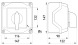 8634-200 Пакетный переключатель LK40/3.323-ОВ/45 в корпусе 3p 1-0-2 40А IP44 - Метэнерго