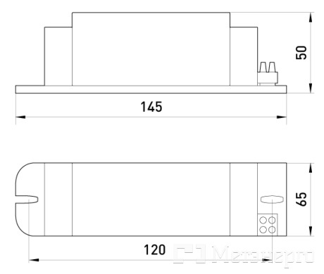 l0430003 Электромагнитный балласт e.ballast.hps.mhl.150, для натриевых и металлогалогеновых ламп 150 Вт - Метэнерго
