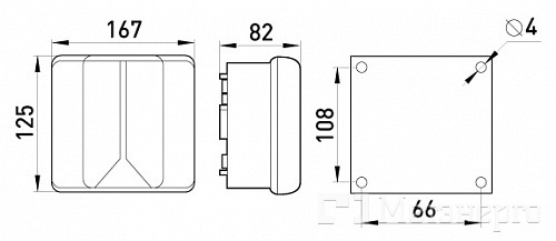 i0350007 Коробка розподільча e.industrial.db.910.k, 167х125х82 з клемною колодкою - Метенерго i0350007 Коробка розподільча e.industrial.db.910.k, 167х125х82 з клемною колодкою - Метенерго