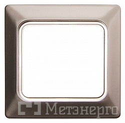 ins0040086 Рамка e.lux.12094L.1.fr.wp.nikel для вологозахищеної розетки, "никель" - Метенерго ins0040086 Рамка e.lux.12094L.1.fr.wp.nikel для вологозахищеної розетки, "никель" - Метенерго