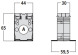 TABB50B500 Трансформатор струму TAIBB 50/5А d=21 мм. (кл.1=1,25 ВА) - Метенерго