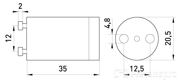l009001 Cтартер e.starter.s2.2 (2х22Вт, 127В) - Метенерго l009001 Cтартер e.starter.s2.2 (2х22Вт, 127В) - Метенерго