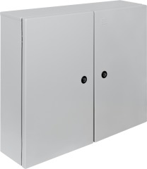 s0100220 Корпус металлический e.mbox.pro.n.72z IP54 навесной на 72 модуля с замком - Метэнерго