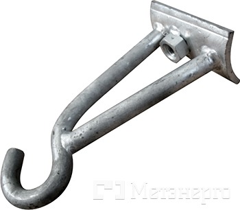 p035003 Кутовий гак e.angle.hook.pro.24.25.290, 290мм, М24 - Метенерго