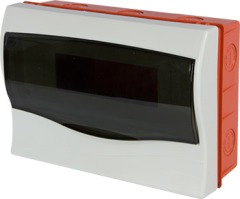s0290017u Корпус пластиковый 12-модульный e.plbox.stand.w.12m, встраиваемый - Метэнерго