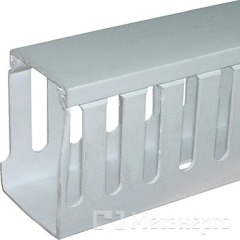 s13033020 Короб пластиковый перфорированный e.trunking.perf.stand.40.40, 40х40мм, голубой 2м - Метэнерго