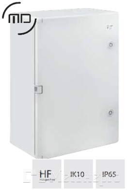 MD9005 Шафа удароміцна ABS 350x500x190, МП, IP65 - Метенерго MD9005 Шафа удароміцна ABS 350x500x190, МП, IP65 - Метенерго
