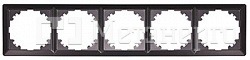 ins0030064 Рамка e.lux.10104L.5.fr.anthracite.hang 5-местная, "антрацит" (в промоупаковке) - Метэнерго ins0030064 Рамка e.lux.10104L.5.fr.anthracite.hang 5-местная, "антрацит" (в промоупаковке) - Метэнерго
