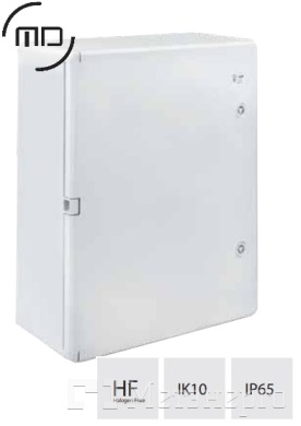 MD9006 Шафа удароміцна ABS 400x500x180, МП, IP65 - Метенерго MD9006 Шафа удароміцна ABS 400x500x180, МП, IP65 - Метенерго