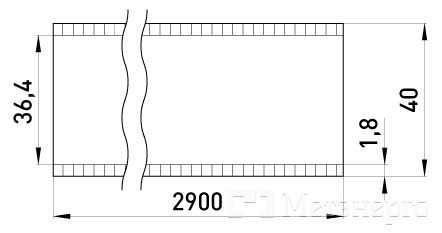 s1035005 Труба ПВХ e.pipe.stand.40.18 d40х1,8х2900мм - Метенерго s1035005 Труба ПВХ e.pipe.stand.40.18 d40х1,8х2900мм - Метенерго